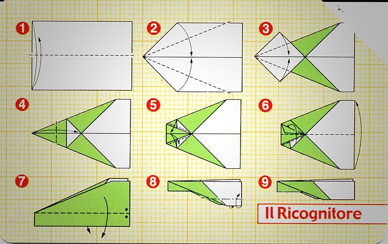 Origami volanti - Il Ricognitore