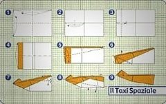Origami volanti - Il Taxi Spaziale
