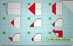Origami volanti - La Navetta Aliena
