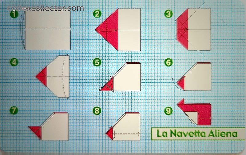 Origami volanti - La Navetta Aliena