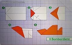 Origami volanti - Il Bombardiere