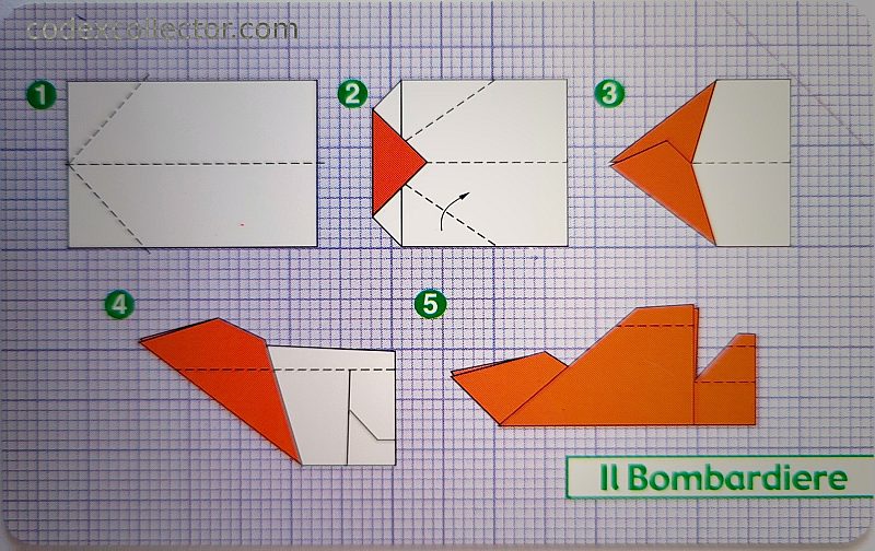 Origami volanti - Il Bombardiere