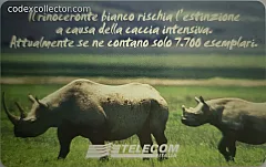 Animali Che... - Rinoceronte Bianco (L. 5.000)