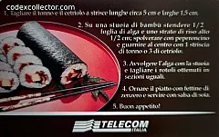 Ricette - Sushi à la Carte (L. 5.000)