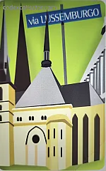 Le città dell'Euro - Via Lussemburgo (€ 2,50)
