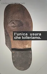 L'unica usura che tolleriamo