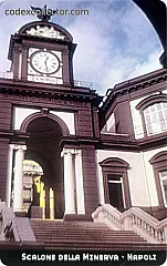 Architettura Del Tempo - Scalone Della Minerva (Napoli)