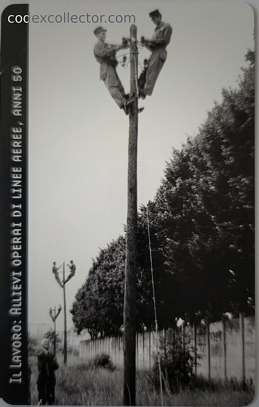 Il lavoro - Operai Di Linee Aeree Anni 50