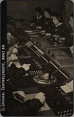 Il lavoro - Centraliniste Anni 50
