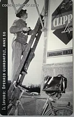 Il lavoro - Operaio Guardafili Anni 50