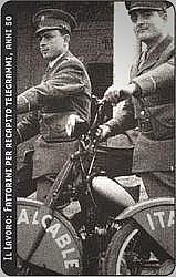Il lavoro - Fattorini Recapito Telegrammi Anni 50