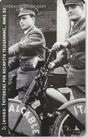 Il lavoro - Fattorini Recapito Telegrammi Anni 50