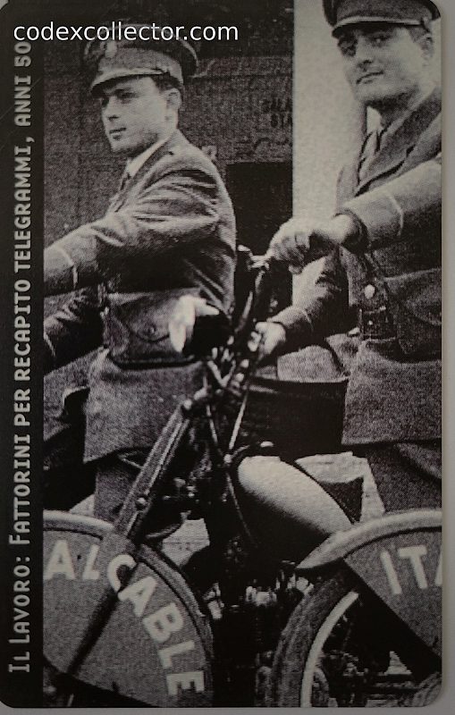 Il lavoro - Fattorini Recapito Telegrammi Anni 50