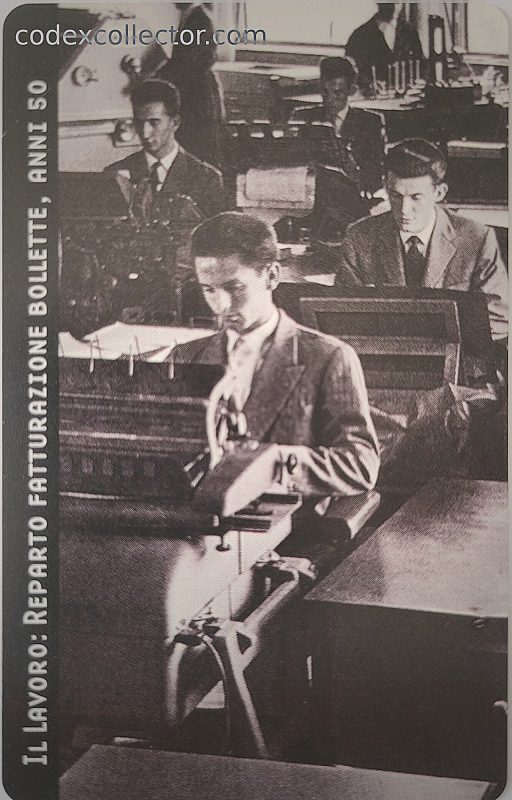 Il lavoro - Reparto Fatturazione Bollette Anni 50