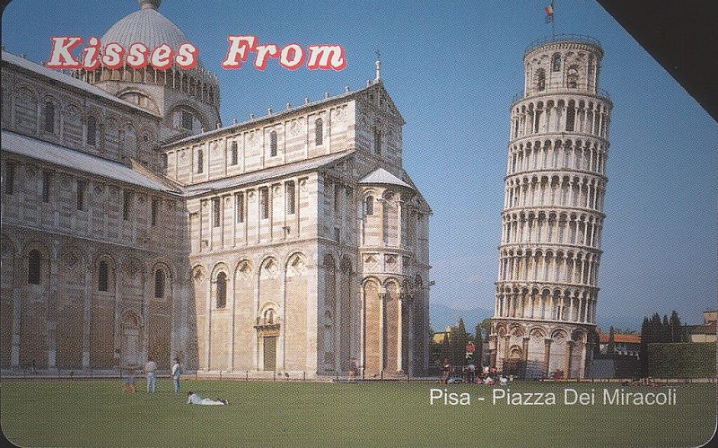 Kisses From - Pisa, Piazza dei Miracoli