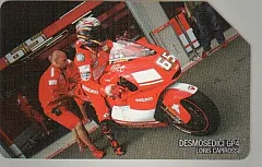 Ducati GP4 e il suo team - L. Capirossi