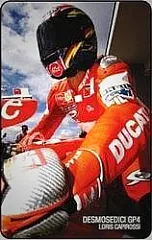 Ducati GP4 e il suo team - L. Capirossi