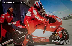 Ducati GP4 e il suo team - T. Bayliss (€ 5)