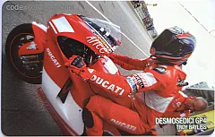 Ducati GP4 e il suo team - T. Bayliss (€ 3)