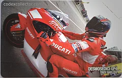 Ducati GP4 e il suo team - T. Bayliss (€ 3)