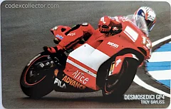 Ducati GP4 e il suo team - T. Bayliss (€ 5)