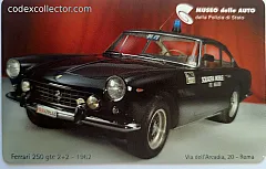 Museo delle Auto della Polizia di Stato - Ferrari 250 GTE 2+2, 1962 (€ 3)