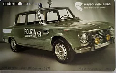 Museo delle Auto della Polizia di Stato - Alfa Romeo Giulia 1600 Super, 1971 (€ 3)