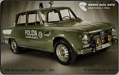 Museo delle Auto della Polizia di Stato - Alfa Romeo Giulia 1600 Super, 1971