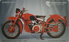 Museo delle Auto della Polizia di Stato - Moto Guzzi Falcone 500, 1963 (€ 1)