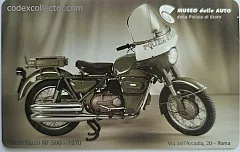 Museo delle Auto della Polizia di Stato - Moto Guzzi Falcone NF 500, 1970 (€ 3)