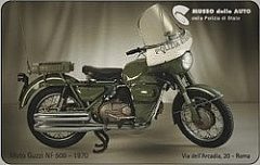 Museo delle Auto della Polizia di Stato - Moto Guzzi Falcone NF 500, 1970