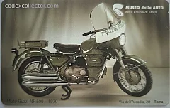 Museo delle Auto della Polizia di Stato - Moto Guzzi Falcone NF 500, 1970 (€ 3)