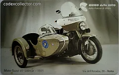 Museo delle Auto della Polizia di Stato - Moto Guzzi V7 Sidecar, 1971 (€ 3)