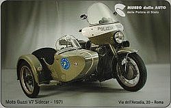 Museo delle Auto della Polizia di Stato - Moto Guzzi V7 Sidecar, 1971