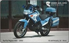 Museo delle Auto della Polizia di Stato - Aprilia Pegaso 650, 2003