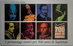 700 Anni Di Sapienza - 7 Personaggi Storici (€ 1)