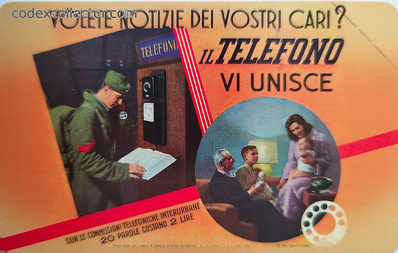 Volete Notizie Dai Vostri Cari? Il Telefono Vi Unisce