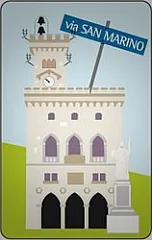Le città dell'Euro - Via San Marino