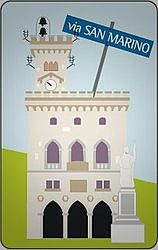 Le città dell'Euro - Via San Marino