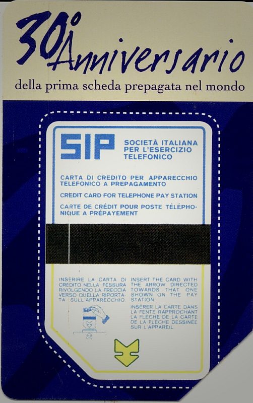 30° Anniversario Della N. 1 - Fronte