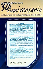 30° Anniversario Della N. 1 - Retro