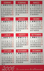 Calendario 2006