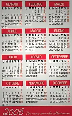 Calendario 2006