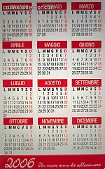 Calendario 2006