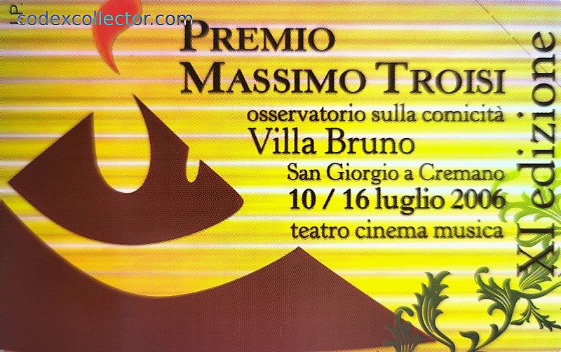 Premio Massimo Troisi 2006