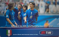 Mondiali 2006 - Italia - Repubblica Ceca (€ 3)