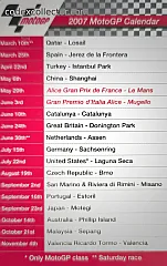 MotoGP Calendario 2007