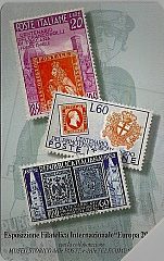 Europa Card Show - Centenario Del Francobollo 1/2