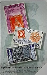 Europa Card Show - Centenario Del Francobollo 1/2