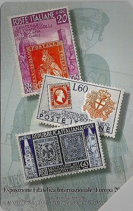Europa Card Show - Centenario Del Francobollo 1/2